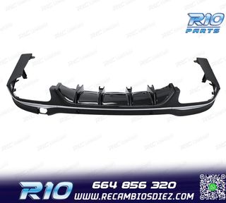 DIFUSOR MERCEDES GLC X253 AMG 15-18 LOOK GLC43 PLATA