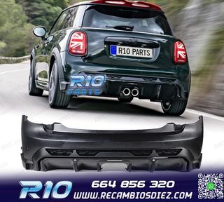 PARAGOLPES TRASERO MINI F56 F57 COUPE 14-20 LOOK NEW JCW