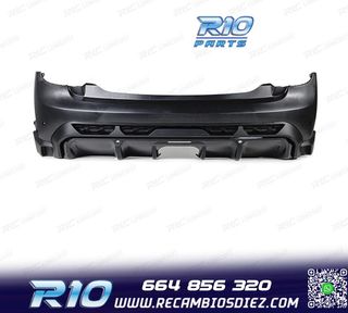 PARAGOLPES TRASERO MINI F56 F57 COUPE 14-20 LOOK NEW JCW