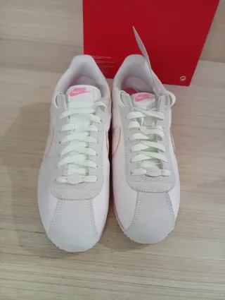 Nike Cortez n.43 originali bianche e rosa Nuove