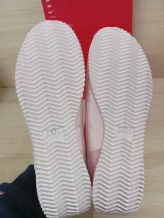 Nike Cortez n.43 originali bianche e rosa Nuove