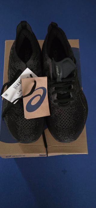 Zapatillas Running ASICS KINSEI Negro, ORIGINALES.