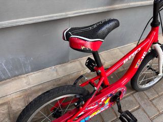 Bicicleta infantil B-Pro 16 roja