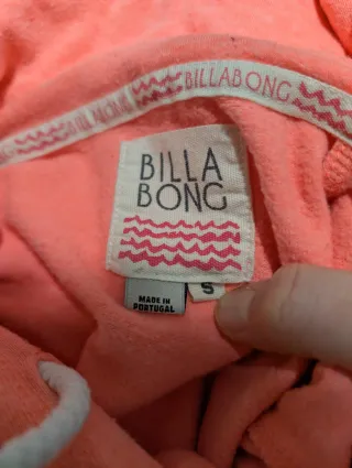 Sudadera Billabong Coral.