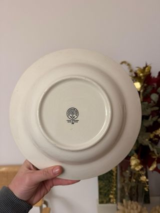 Plato hondo La Cartuja Sevilla