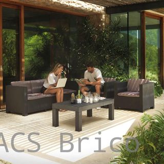 Muebles Jardín Diva Tropea Grafito