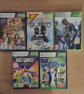 5 Giochi XBOX 360 Kinect