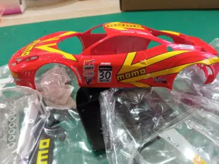 Carrocería y chasis GT3 Italia black arrow