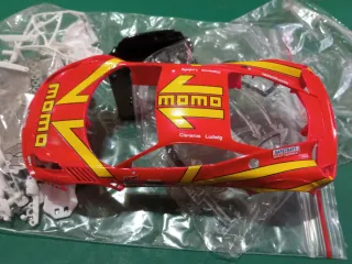 Carrocería y chasis GT3 Italia black arrow