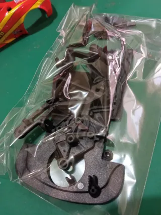 Carrocería y chasis GT3 Italia black arrow