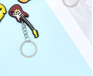 llavero guitarra electrica de goma