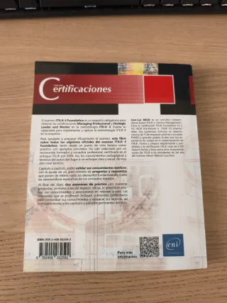 ITIL 4 - Preparación a la certificación ITIL4