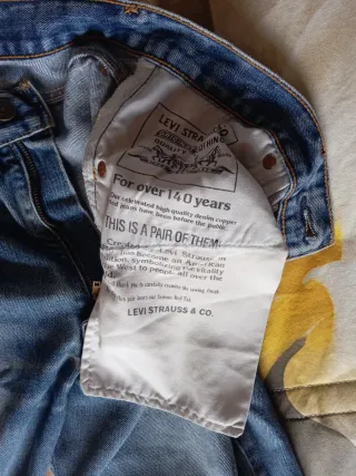 Pantalones Levi's 505 Vaqueros Azules