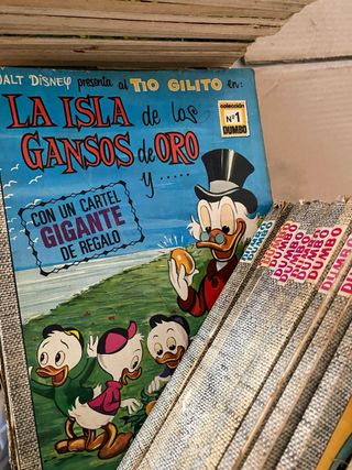 Colección dumbo años 70 se venden 82 ejemplares