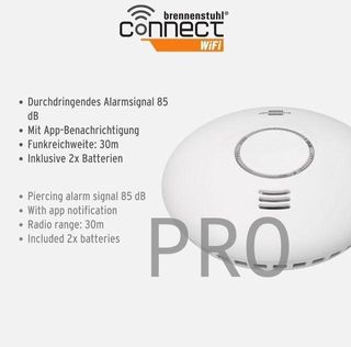 Detector de humo y calor inteligente - Brennenstuh