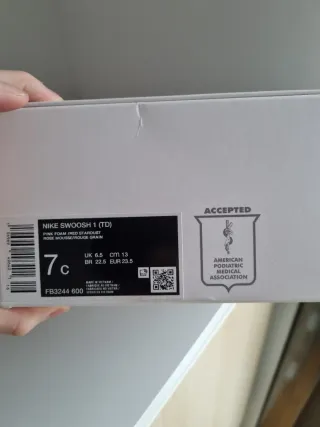 Bambas Nike Swoosh 1 Bebé Rosa