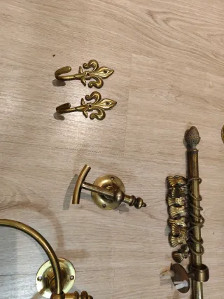 Accesorios Baño Antiguos Bronce