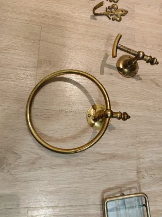 Accesorios Baño Antiguos Bronce