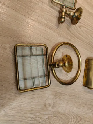 Accesorios Baño Antiguos Bronce