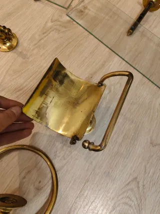 Accesorios Baño Antiguos Bronce