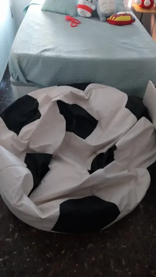 Puff Gigante Balón de Fútbol