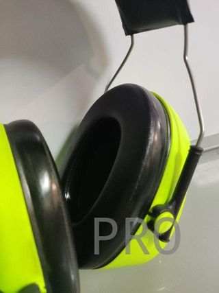 Orejeras de protección, 1 unidad/caja, verde