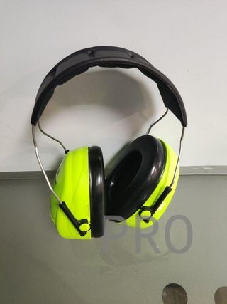 Orejeras de protección, 1 unidad/caja, verde