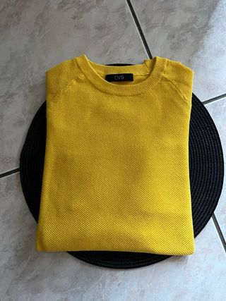 Maglione Giallo OVS e FelpaS Champion Blu M