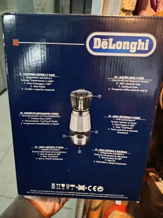 Cafetera Eléctrica DeLonghi Alicia 9 tazas