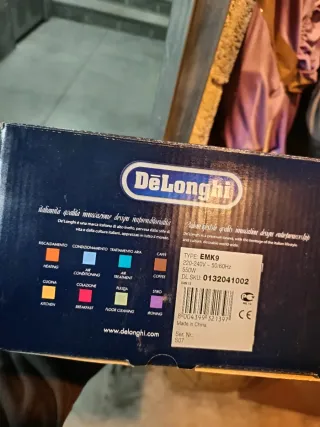 Cafetera Eléctrica DeLonghi Alicia 9 tazas