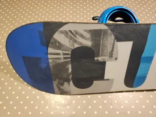 Snowboard Burton Custom 130 + Fijaciones