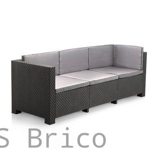 Muebles Jardín Oasis Grafito