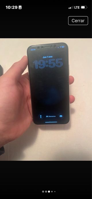 iPhone 11 Pro Plata 77% Salud Batería