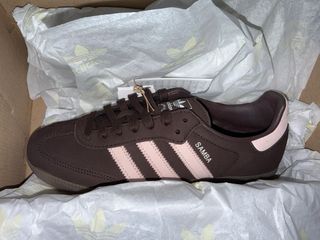 Zapatillas Adidas Samba OG Marrón Rosa Talla 40