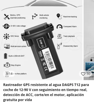 GPS Tracker con Manual