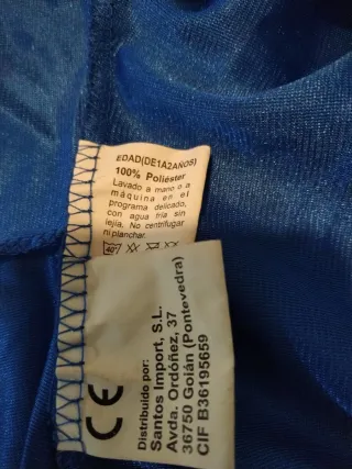 Disfraz Boxeador Niño 1 y 2 años