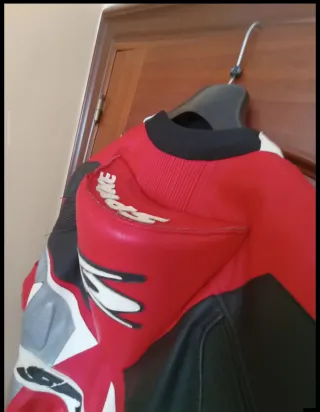 Traje Mono de moto Spyke. Talla S.