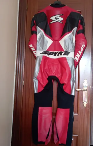 Traje Mono de moto Spyke. Talla S.