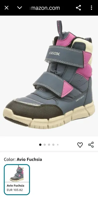 Botas Geox Nieve Niña Talla 33-34