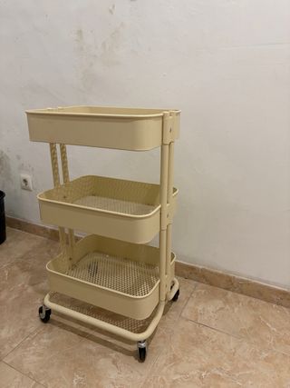 Carro Almacenaje 3 Niveles Ikea Beige