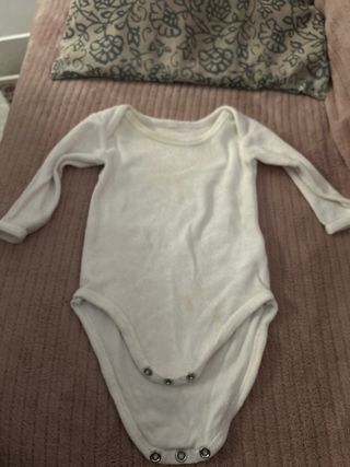 Body terciopelo recién nacido