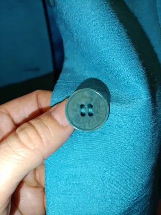 Blazer Mujer Turquesa TRAFALUC