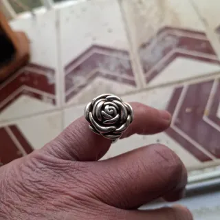Anillo Plata Mujer Rosa