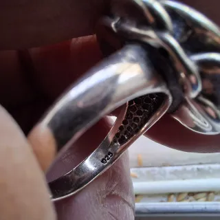 Anillo Plata Mujer Rosa