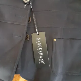 Giacca SanGermano 99% Cotone Tg S Made in Italy