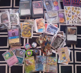 Lote 300 Cartas y Cromos Variados