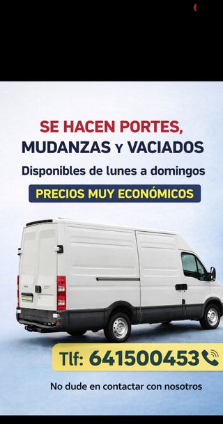 Portes, mudanzas y vaciados económicos