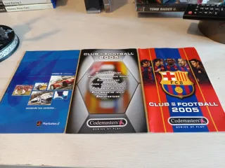 Club Football 2005 PS2 - FC Barcelona