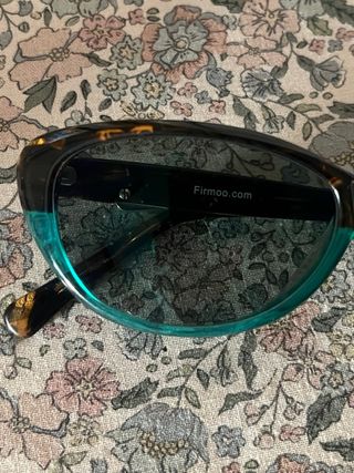 Estuche Gafas Firmoo Dorado Mapa