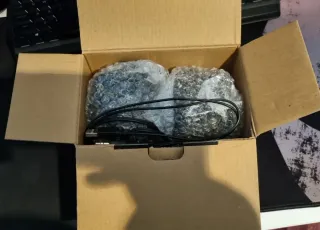 Altavoces escritorio LED USB Negros